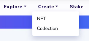 Create a Collection or NFT on Solsea