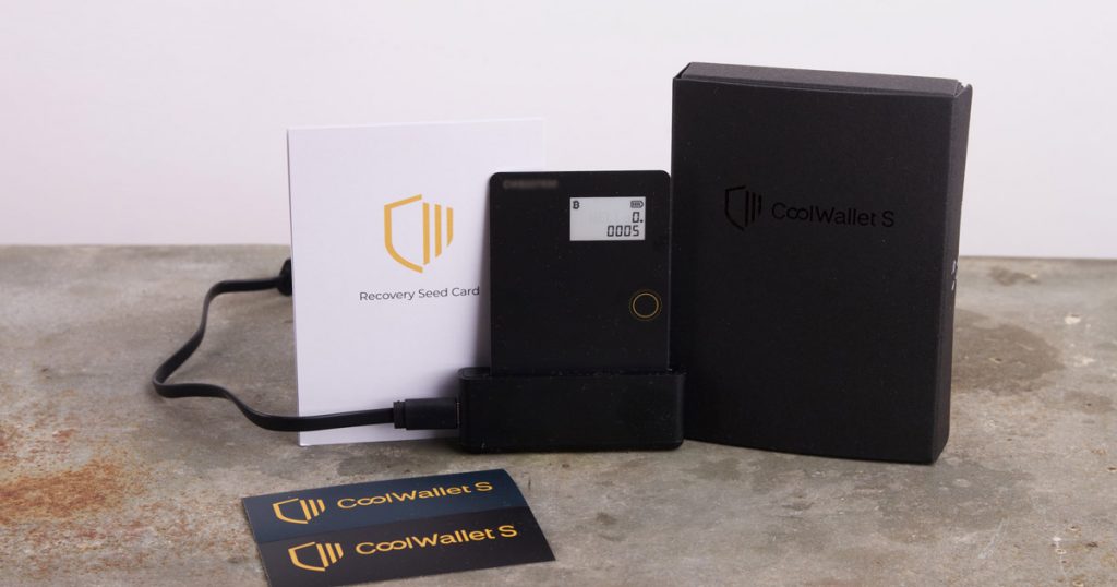Coolwallet S hardware wallet